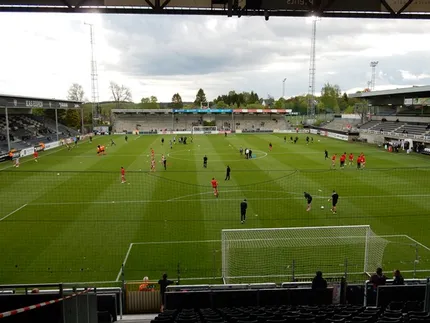 Stadion am Kehrweg, home of AS Eupen