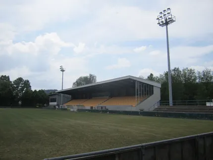 Stade rue Henri Dunant, home of FC Avenir Beggen