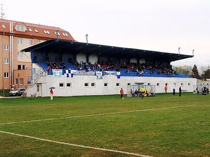 Štadión Družstevná pri Hornáde, home of Lokomotíva Košice