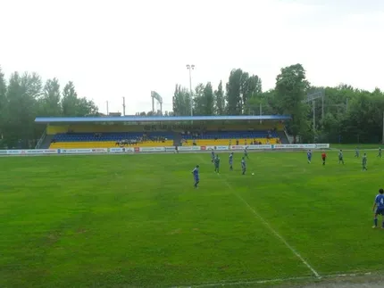 Stadion Mashynobudivnyk, home of Tavriya