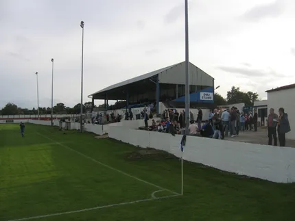 Westfield Lane Stadium, home of Frickley Athletic
