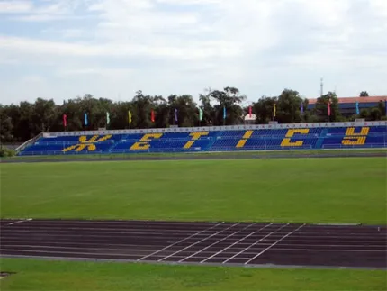 Ortalıq Stadion Jetisu, home of Zhetysu