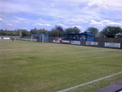 The Euronics Ground, home of Barton Town Old Boys F.C.
