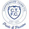 Chippenham Town logo, version with motto