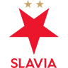 Slavia Praha logo, 2-stars named version