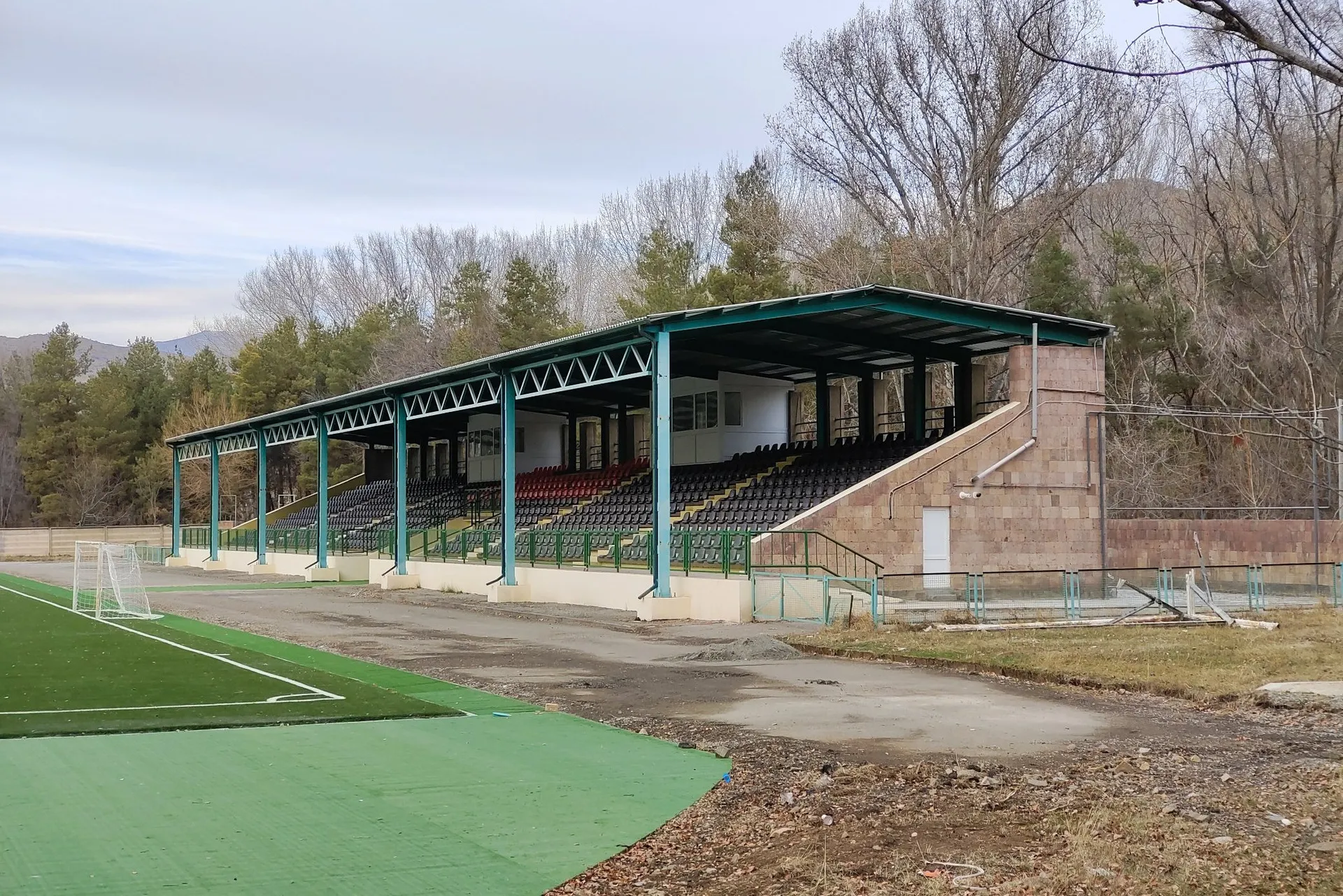 Vayk Stadium, home of FK Lernayin Artsakh Goris