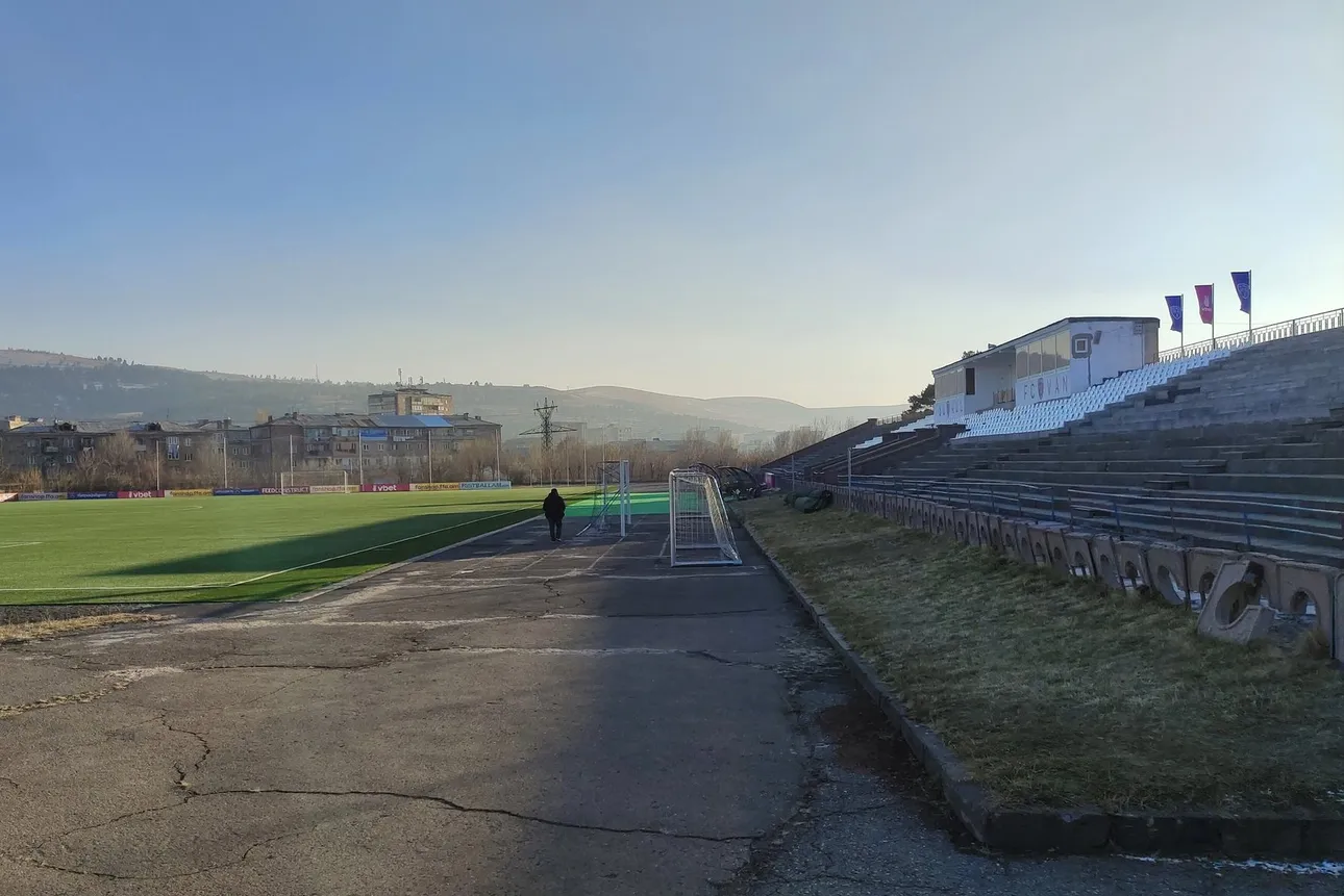 Charentsavan City Stadium, home of Van