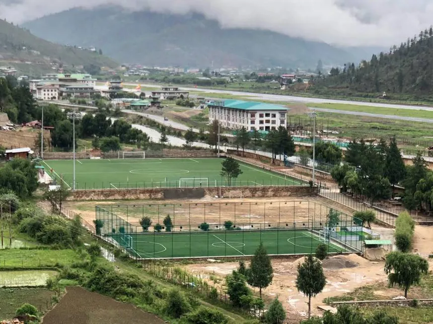 Woochu Sports Arena, home of Paro FC
