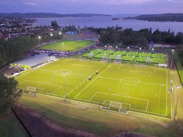 Macquarie Field, home of Lake Macquarie