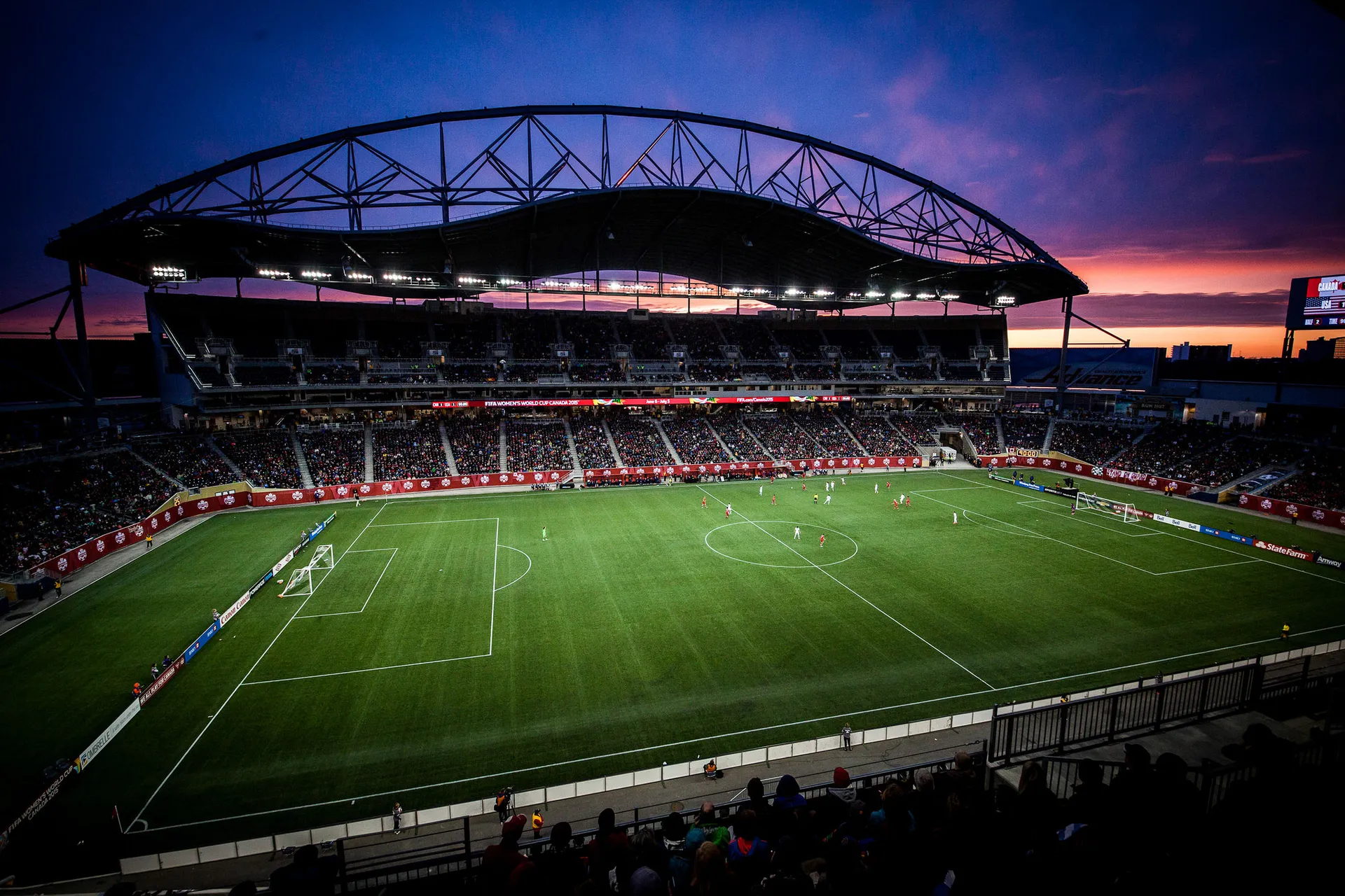 IG Field, home of Valour