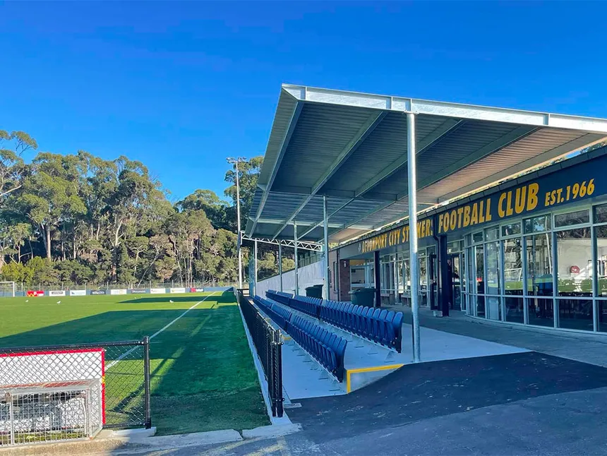 Valley Road Ground, home of Devonport City FC