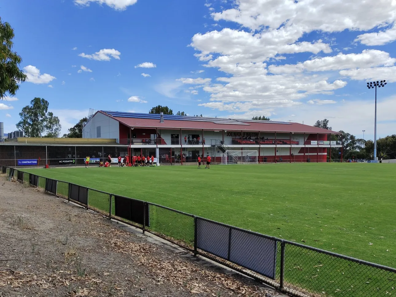 Steve Woodcock Sports Centre, home of Campbelltown City