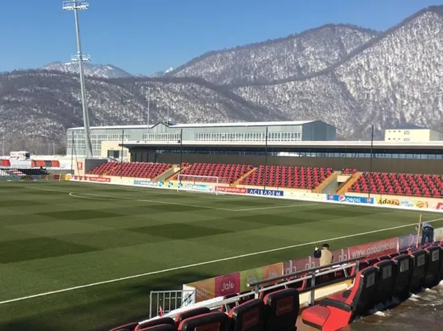 Şəhər stadionu, home of Qabala