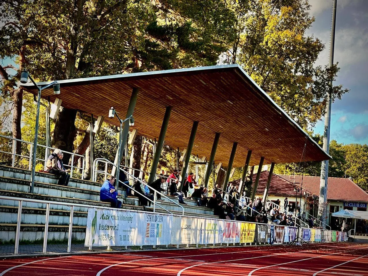 Ernst-Reuter-Sportfeld, home of Hertha Zehlendorf