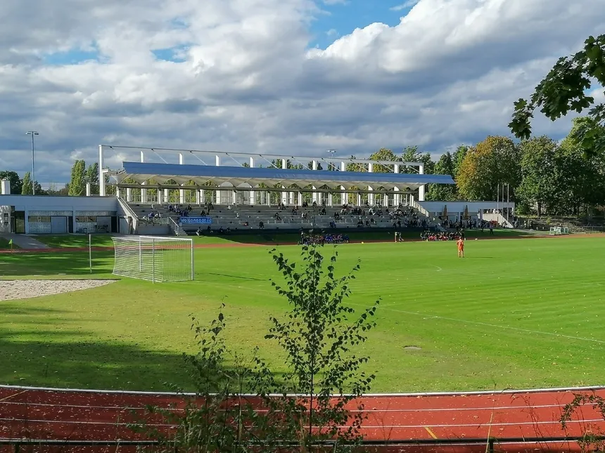 Volksparkstadion Mariendorf, home of Blau-Weiß 90