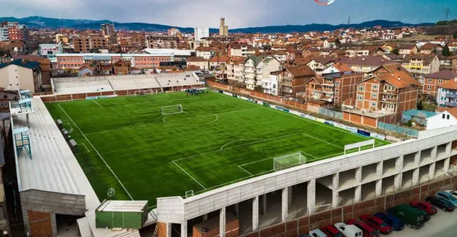 Stadiumi Zahir Pajaziti, home of Llapi