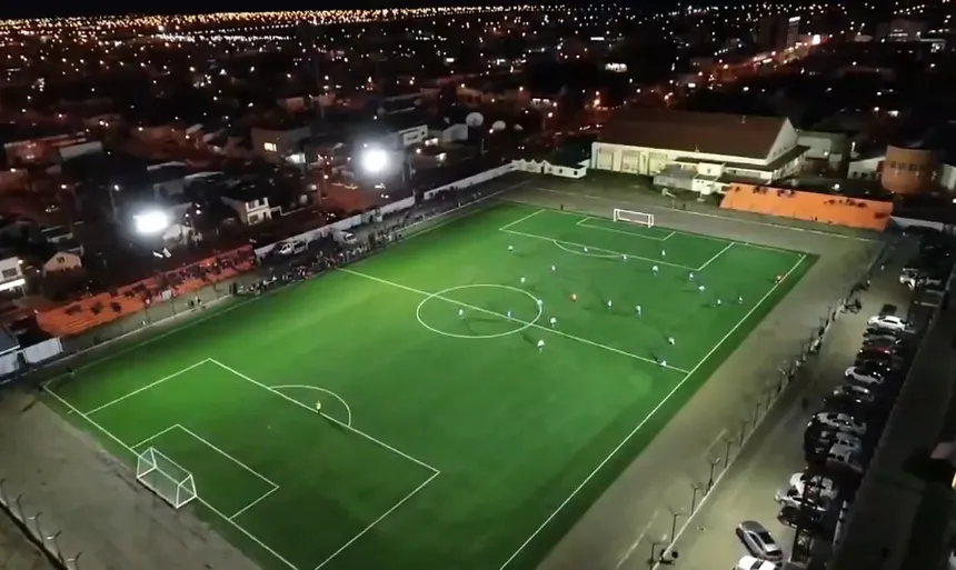 Estadio Municipal del Centro Deportivo de Río Grande, home of CA Social y Deportivo Camioneros de Buenos Aires