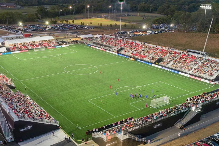 Segra Field, home of Loudoun United
