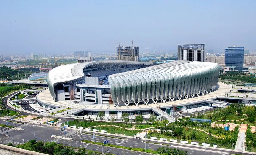 Jinan Olympic Sports Center Stadium, home of Shandong Luneng