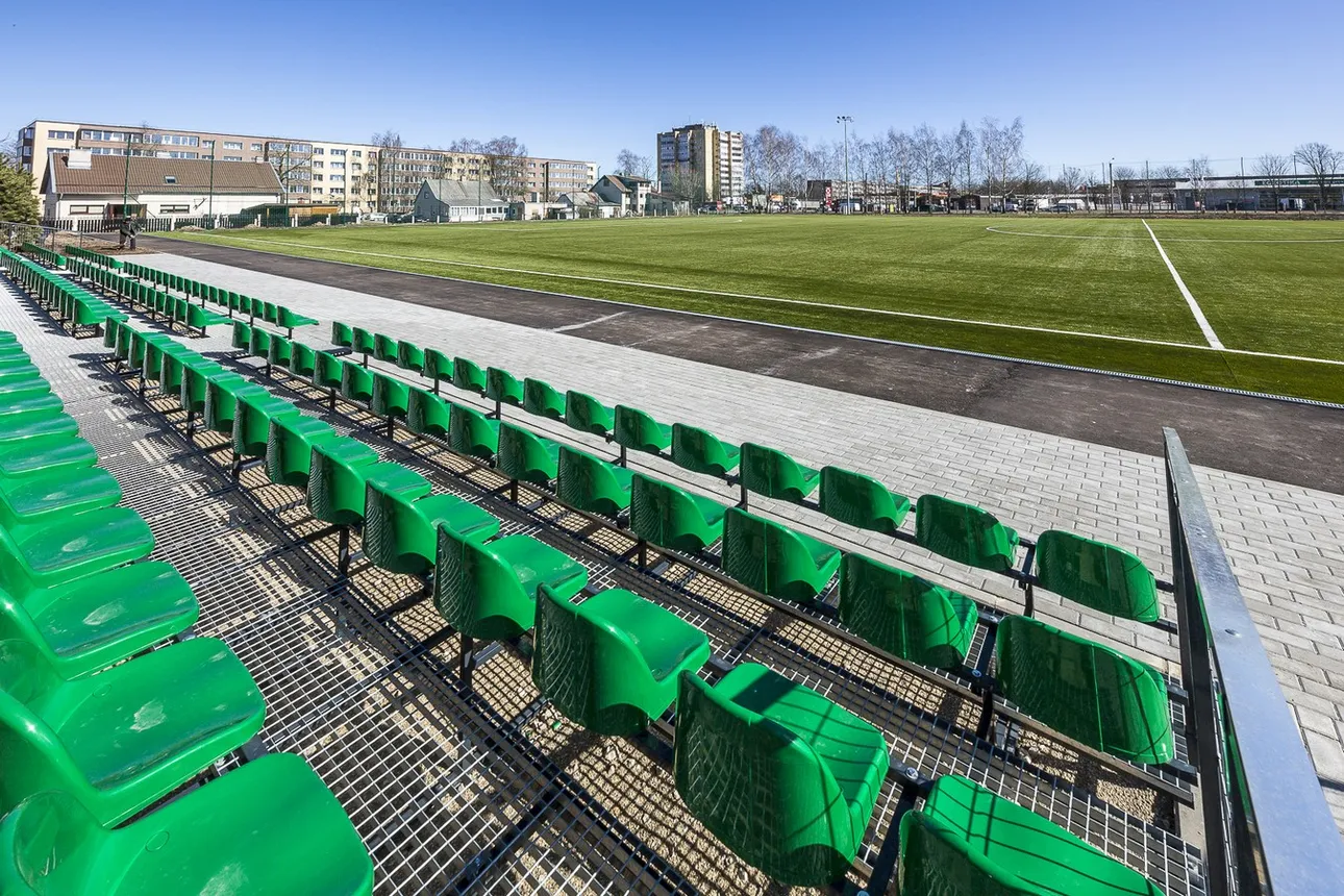 Žemynos progimnazijos stadionas, home of Panevėžys
