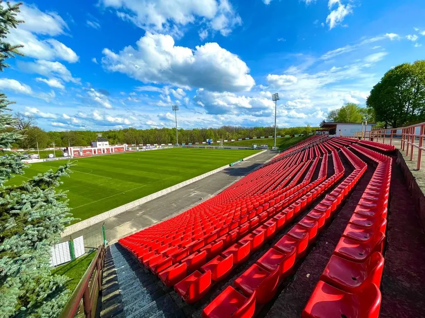 Stadyen Junatsva, home of Slavia Mozyr