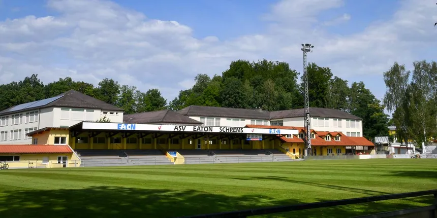 Birkenpark Stadion, home of Schrems