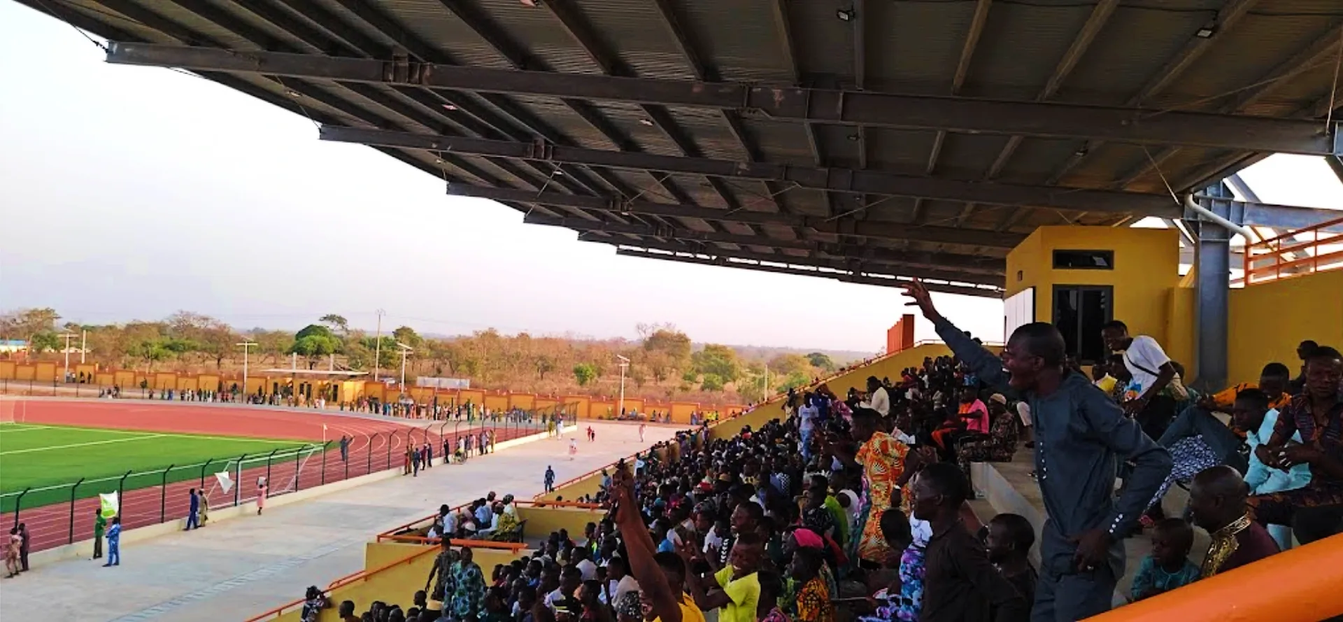 Football Stadium Nikki, home of Damissa FC