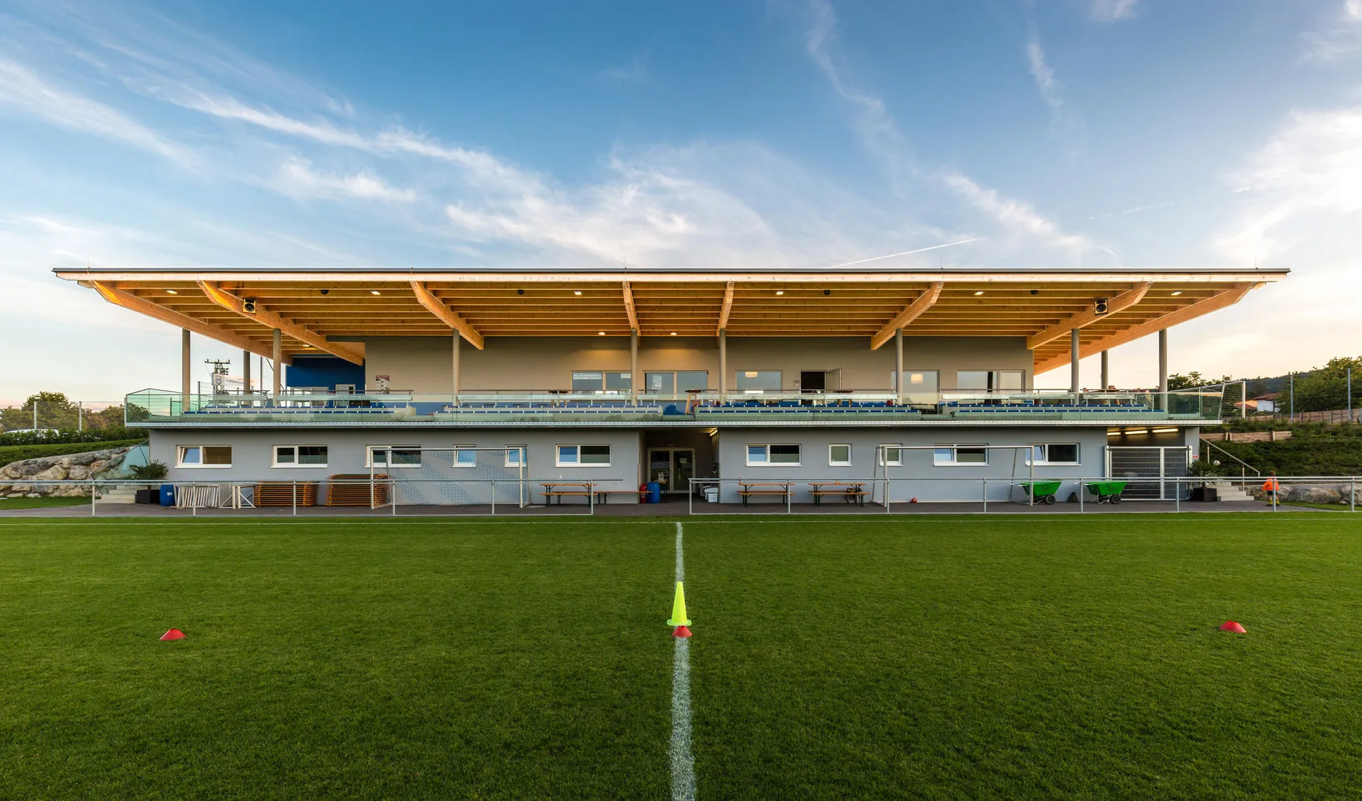 Wetterkreuzstadion Bad Sauerbrunn, home of Bad Sauerbrunn