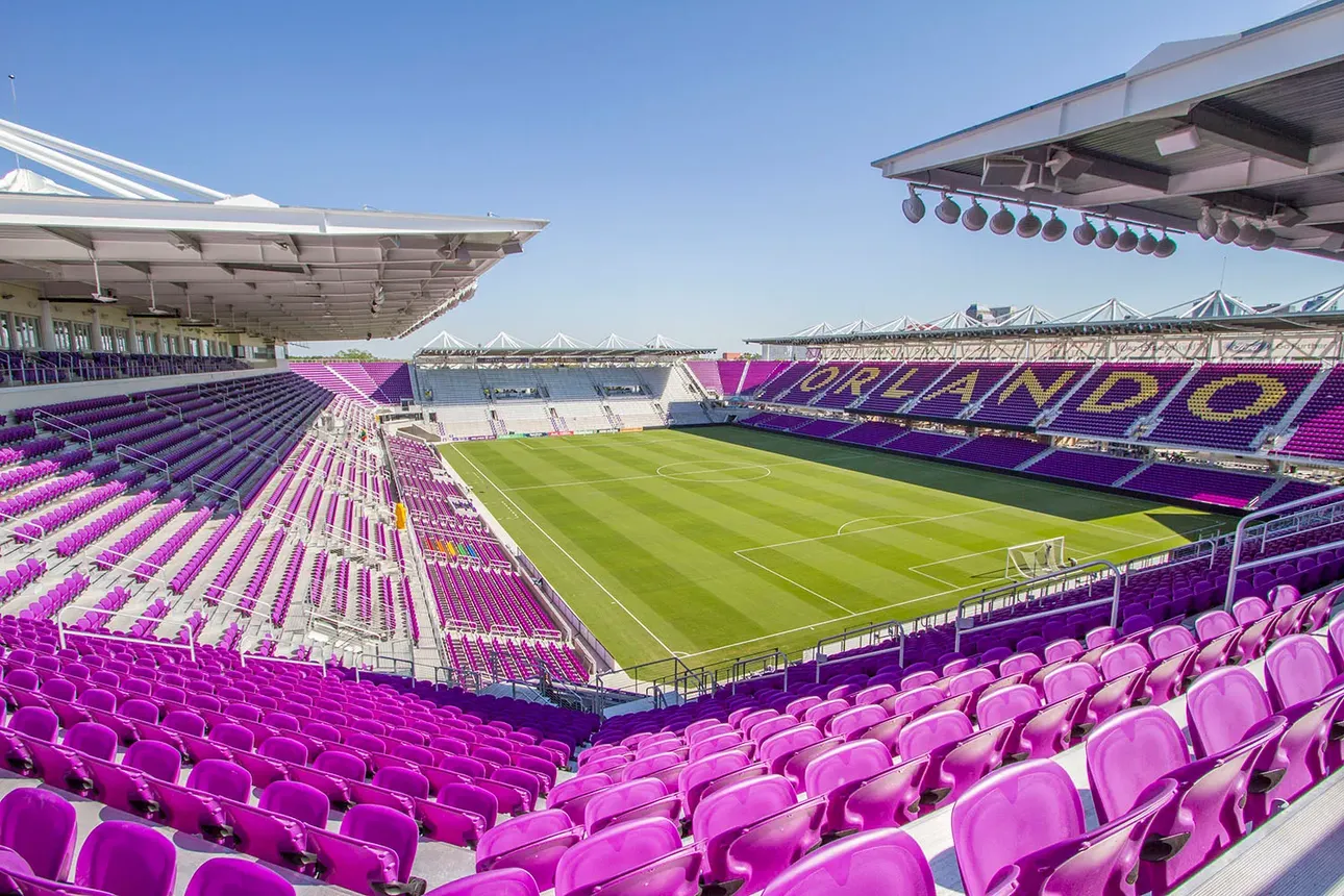 Exploria Stadium, home of Orlando City SC