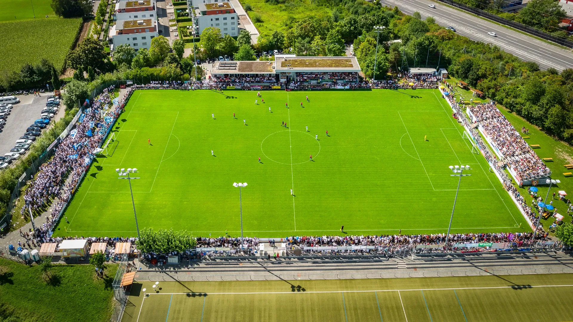 Stadion Eizmoos, home of SC Cham II
