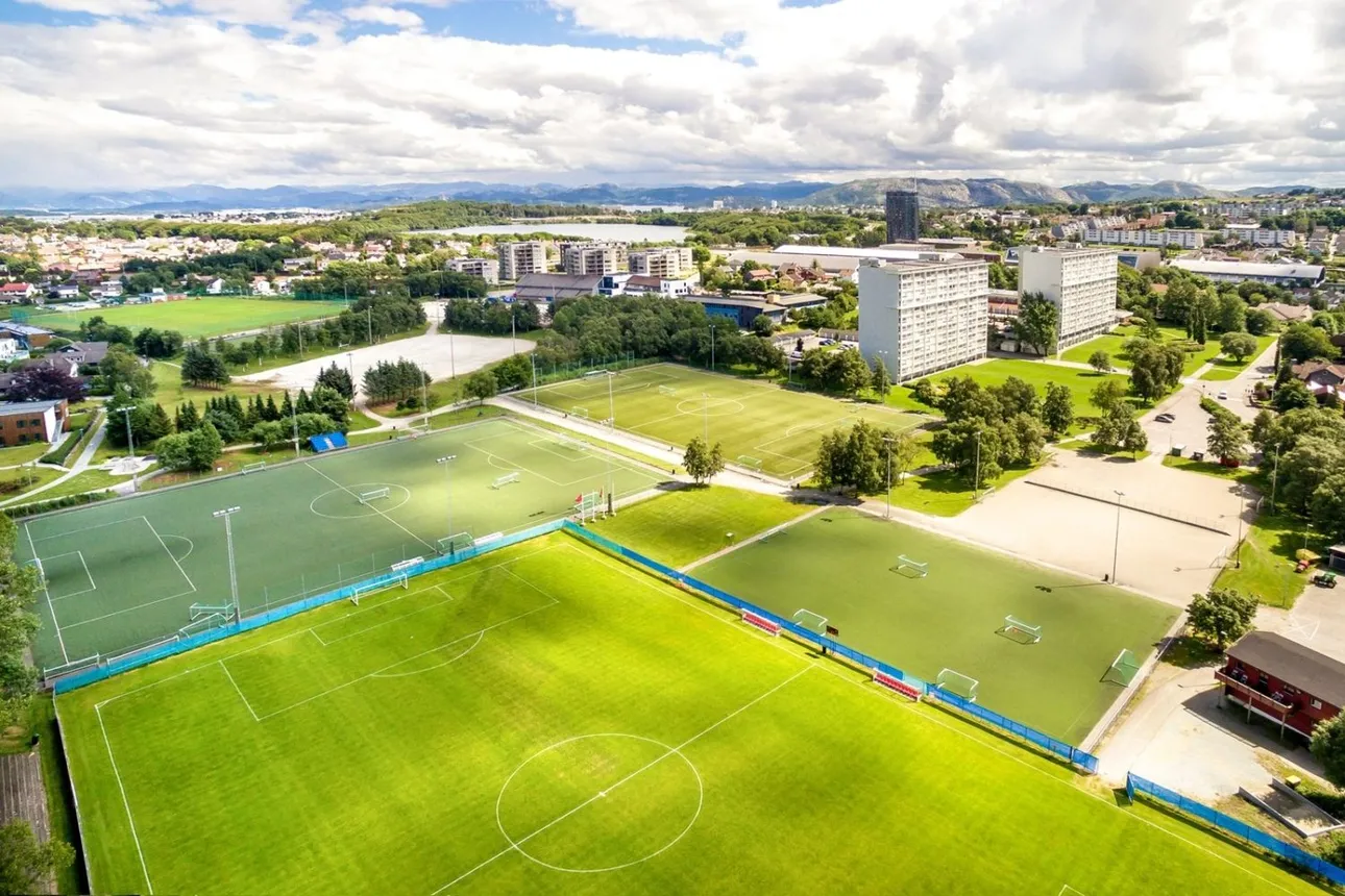 Lassa idrettspark, home of Vidar