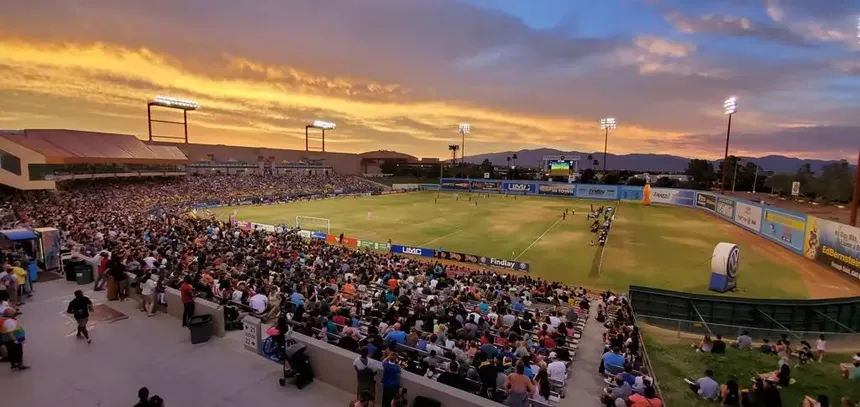 Cashman Field, home of Las Vegas Lights