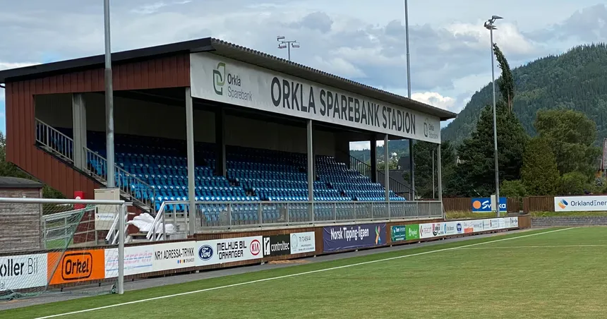 Orkla Sparebank Stadion, home of Orkla