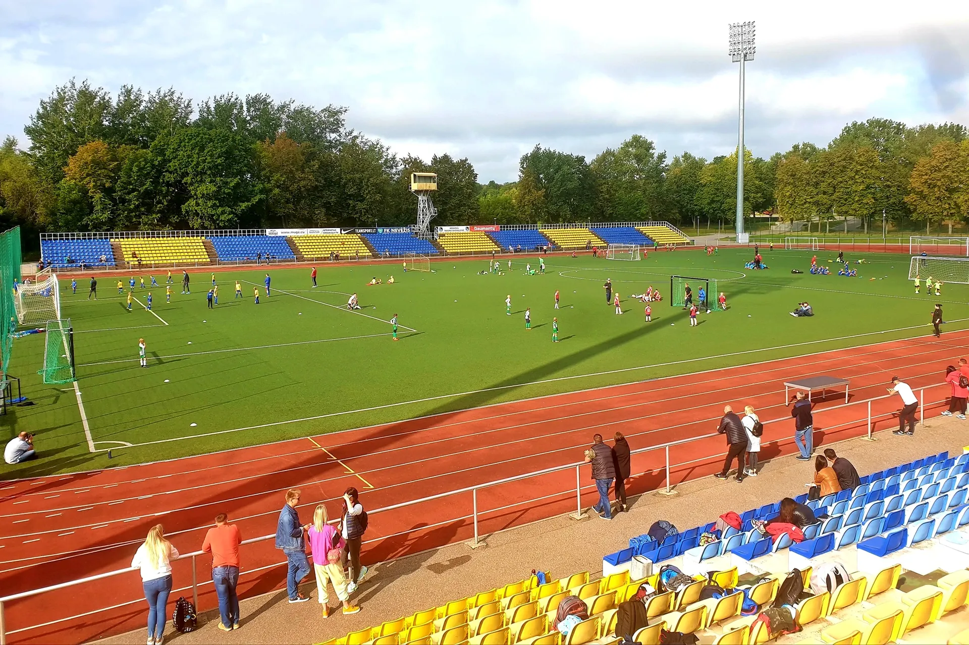Kėdainių miesto stadionas, home of FK Nevėžis Kėdainiai