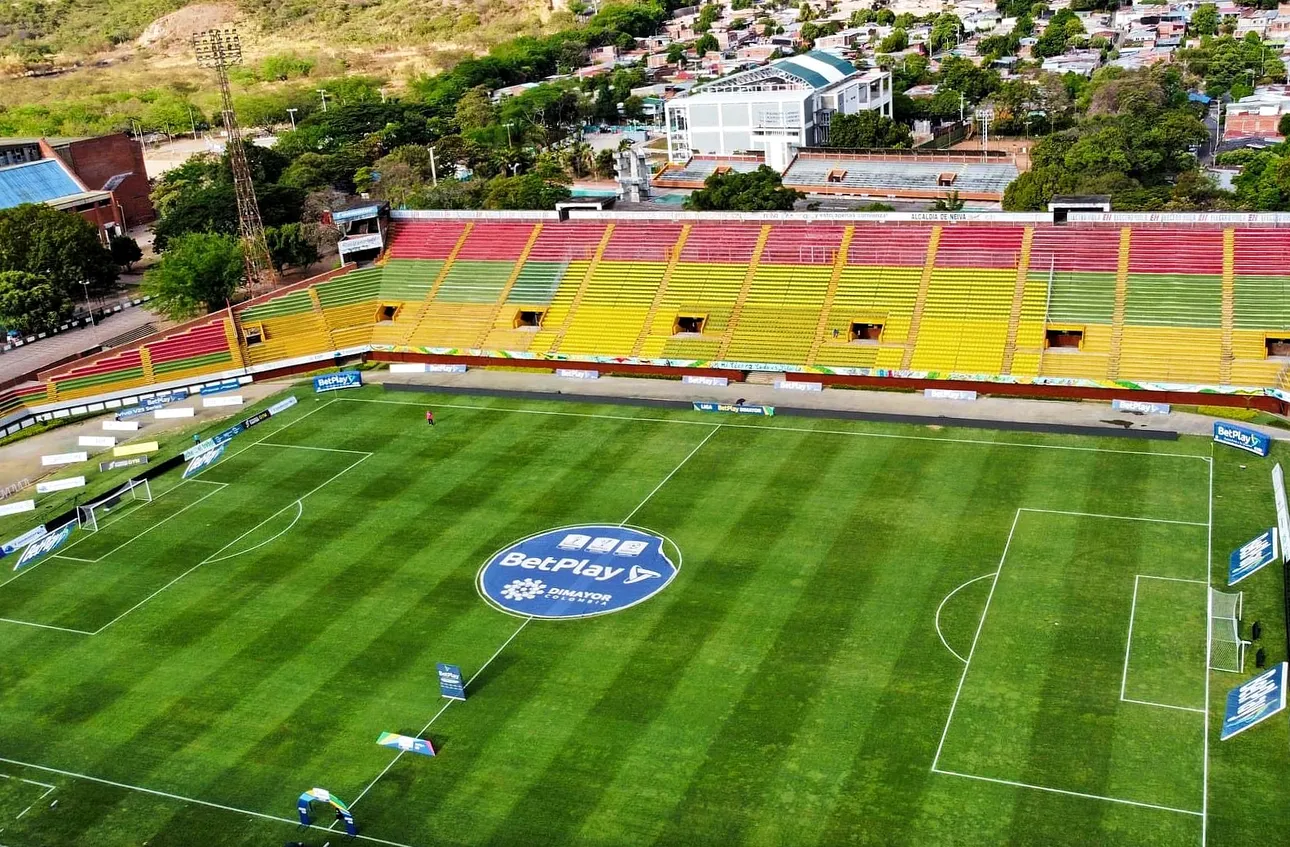 Estadio Guillermo Plazas Alcid, home of Atlético Huila