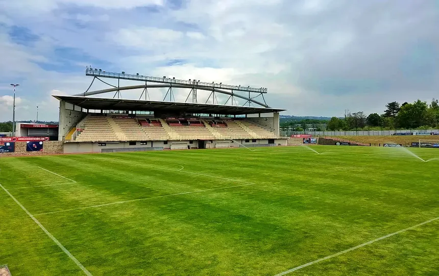 L'Envol Stadium, home of Andrézieux