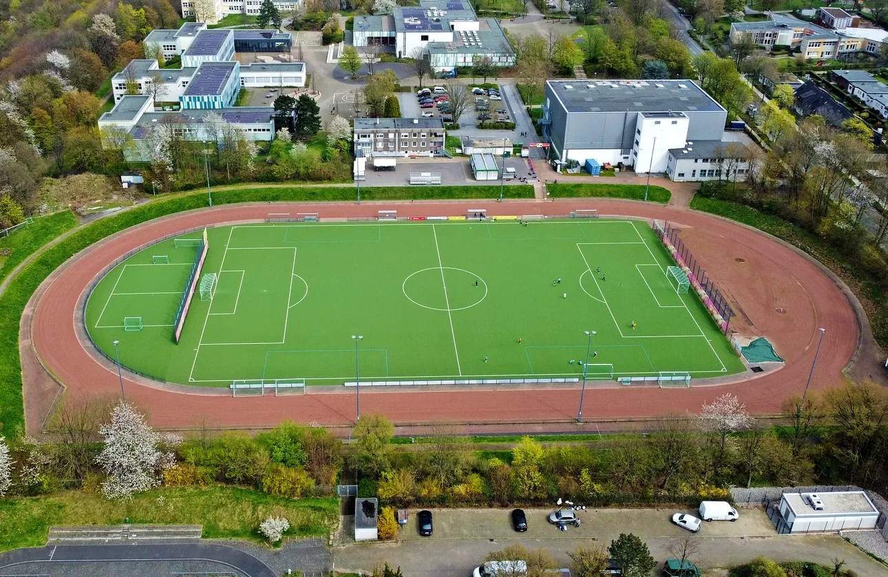 Sportplatz Velbert Birth, home of TVD Velbert