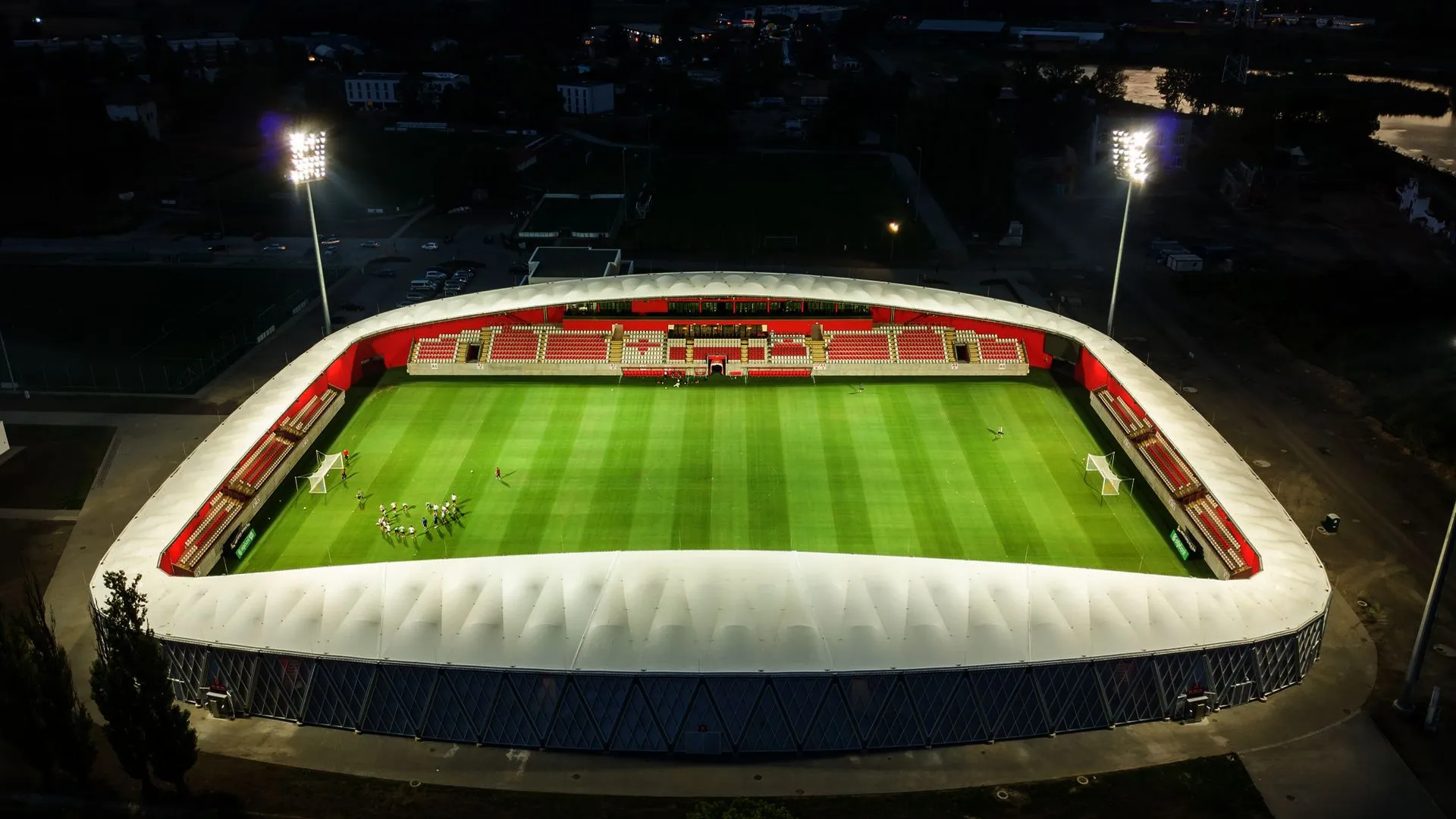 Várkerti Stadion, home of Nyíregyháza