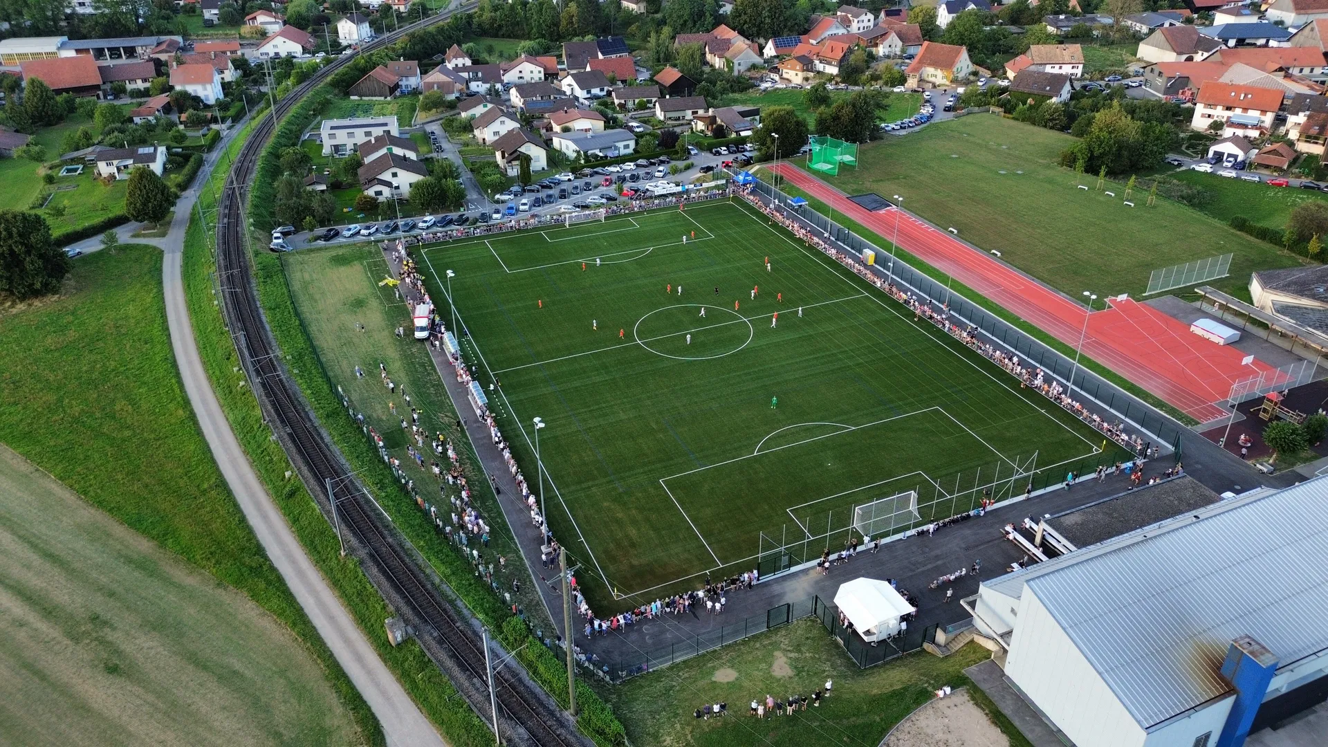 Stade Communal Courgenay, home of FC Ajoie-Monterri