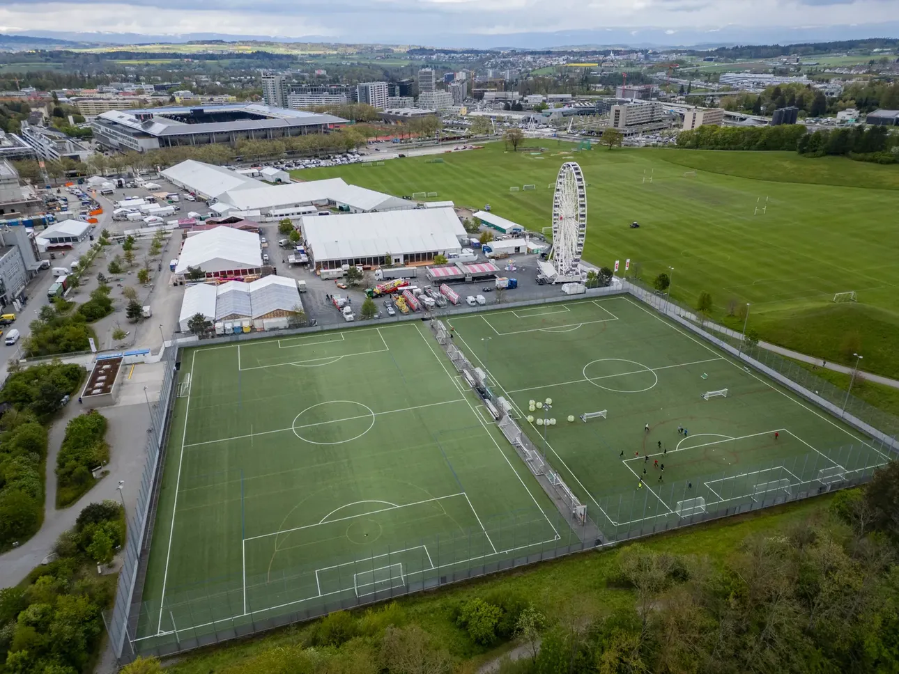 Fussballfeld Allmend 1, home of FC Bosporus