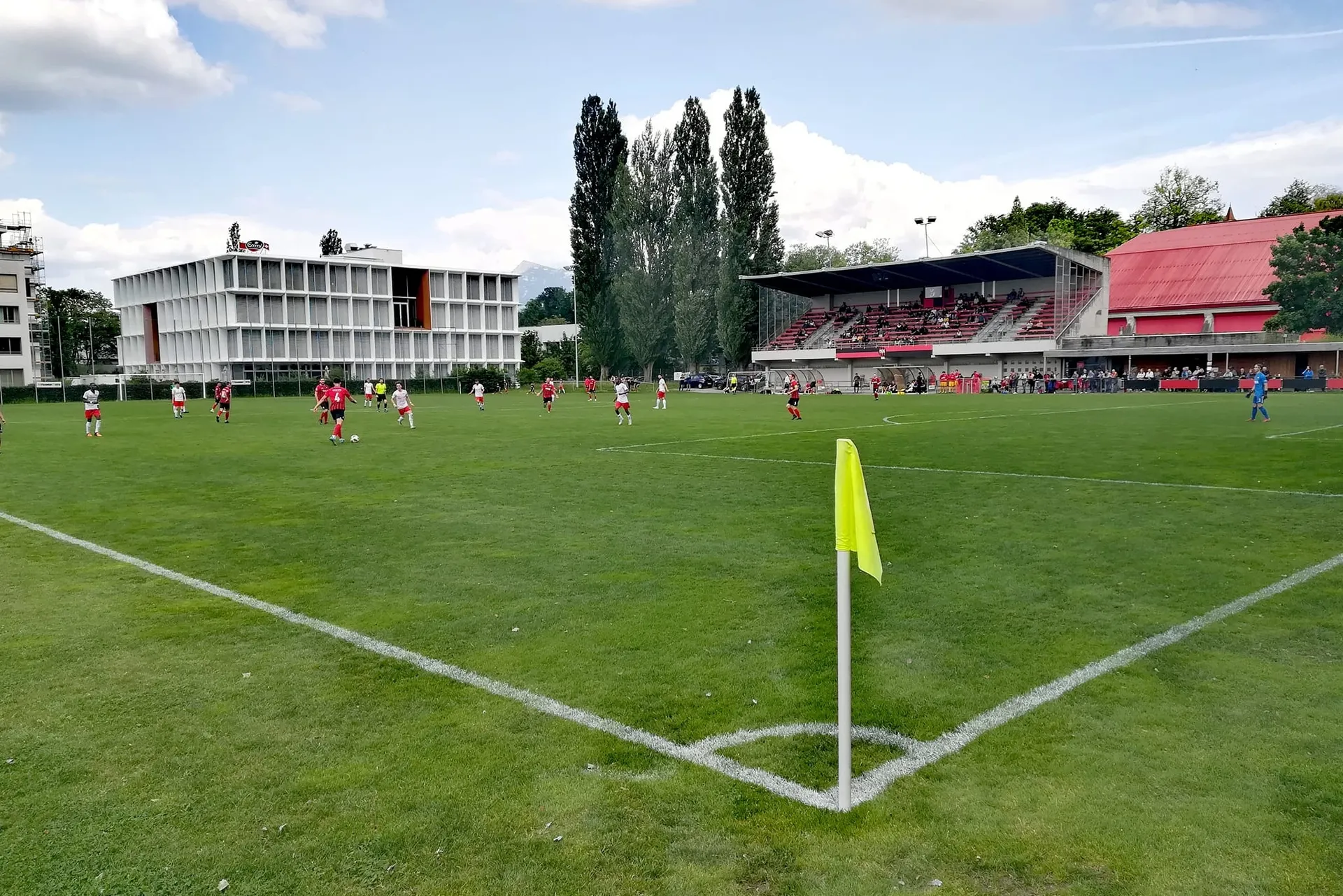 Sportplatz Tribschen, home of FC Kickers