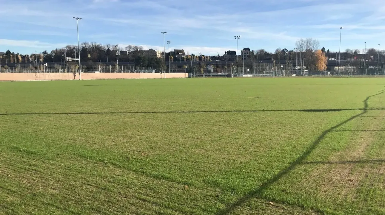 Sportplatz Allmend Brunau, home of FC Red Star