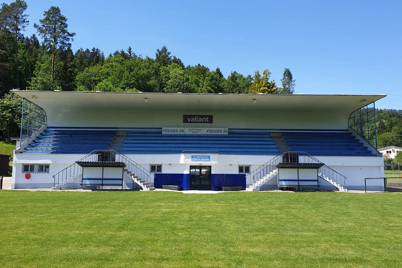 Stade de Chalière, home of FC Moutier