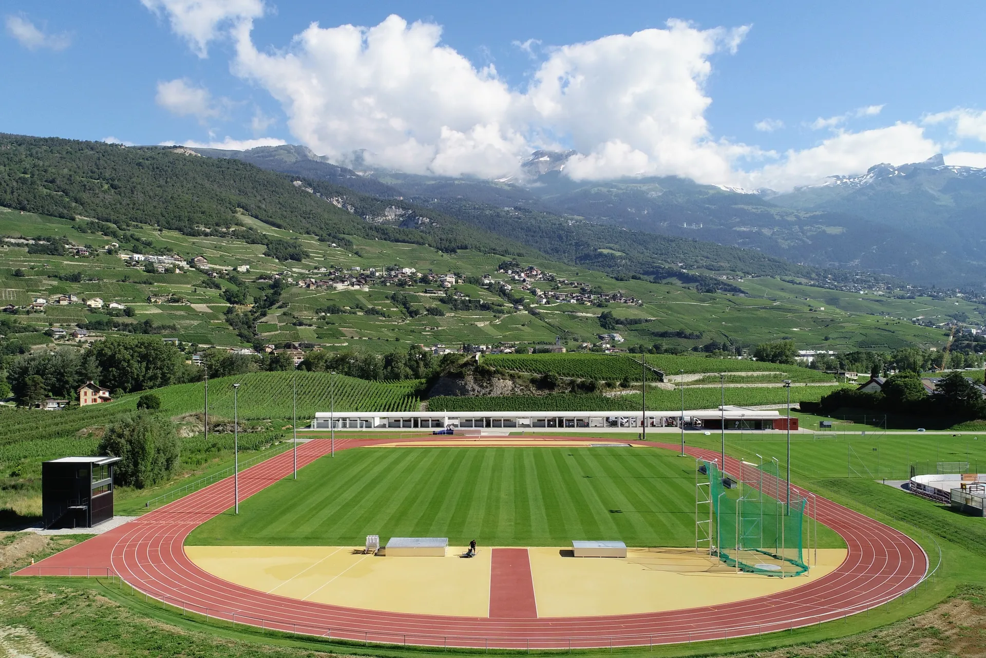 Stade des Condémines, home of FC Sierre