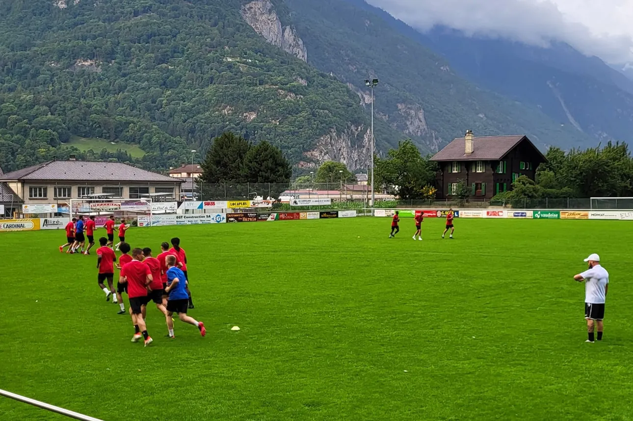 Stade du Camp du Scex, home of FC Saint-Maurice