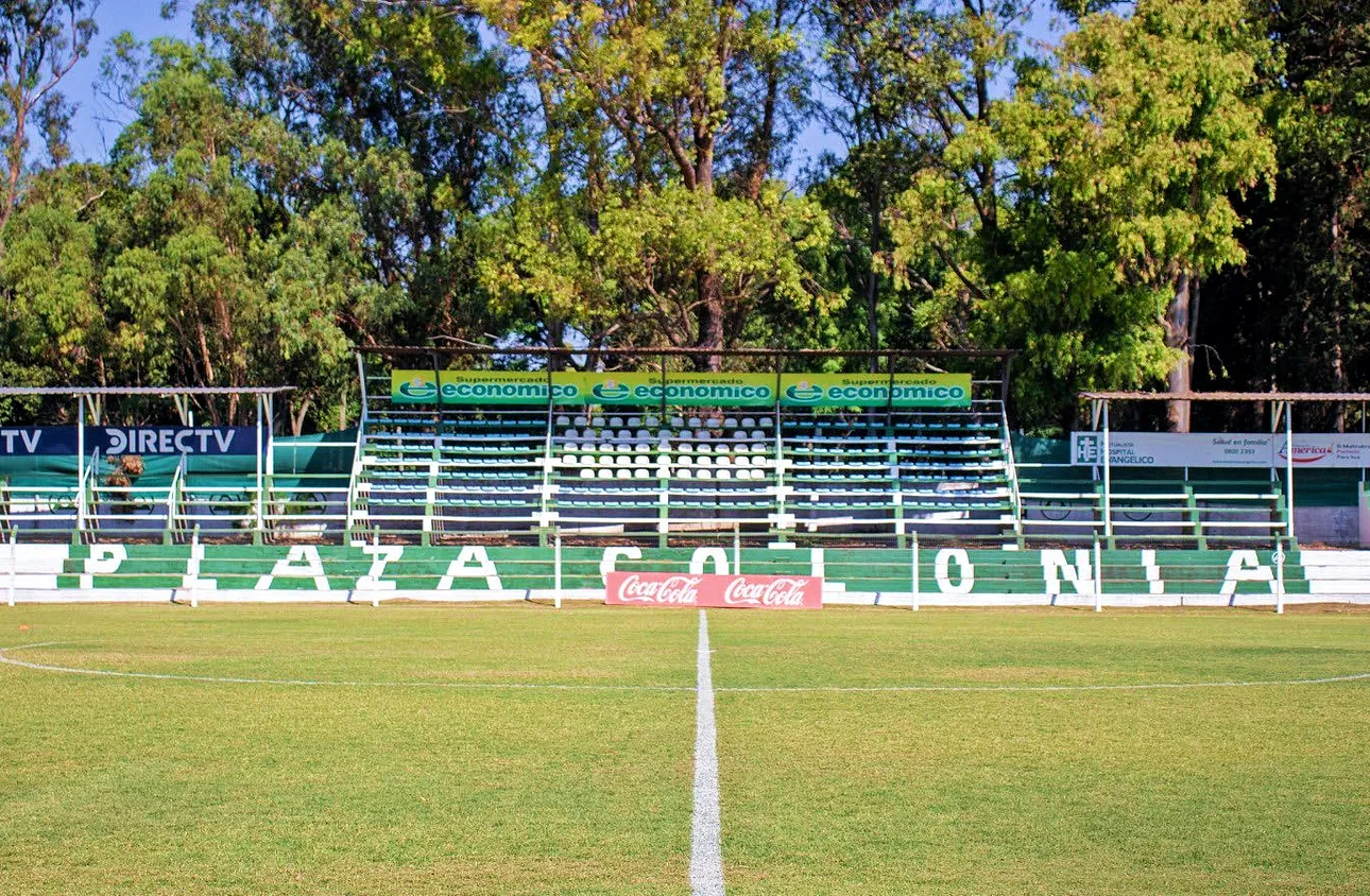 Parque Cincuentenario Juan Gaspar Prandi, home of Plaza Colonia