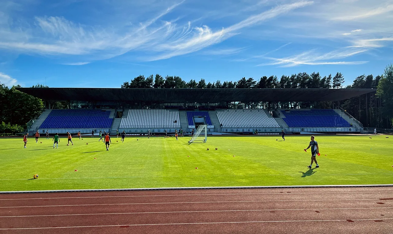 Slokas Stadionā, home of Spartaks Jurmala