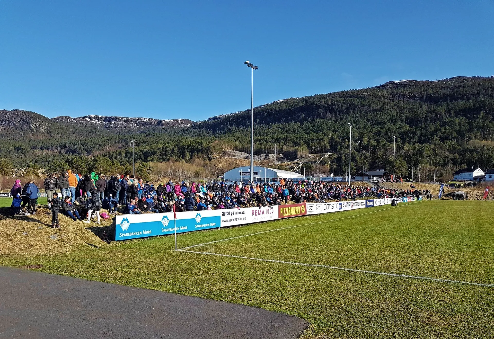 Spjelkavik stadion, home of Spjelkavik