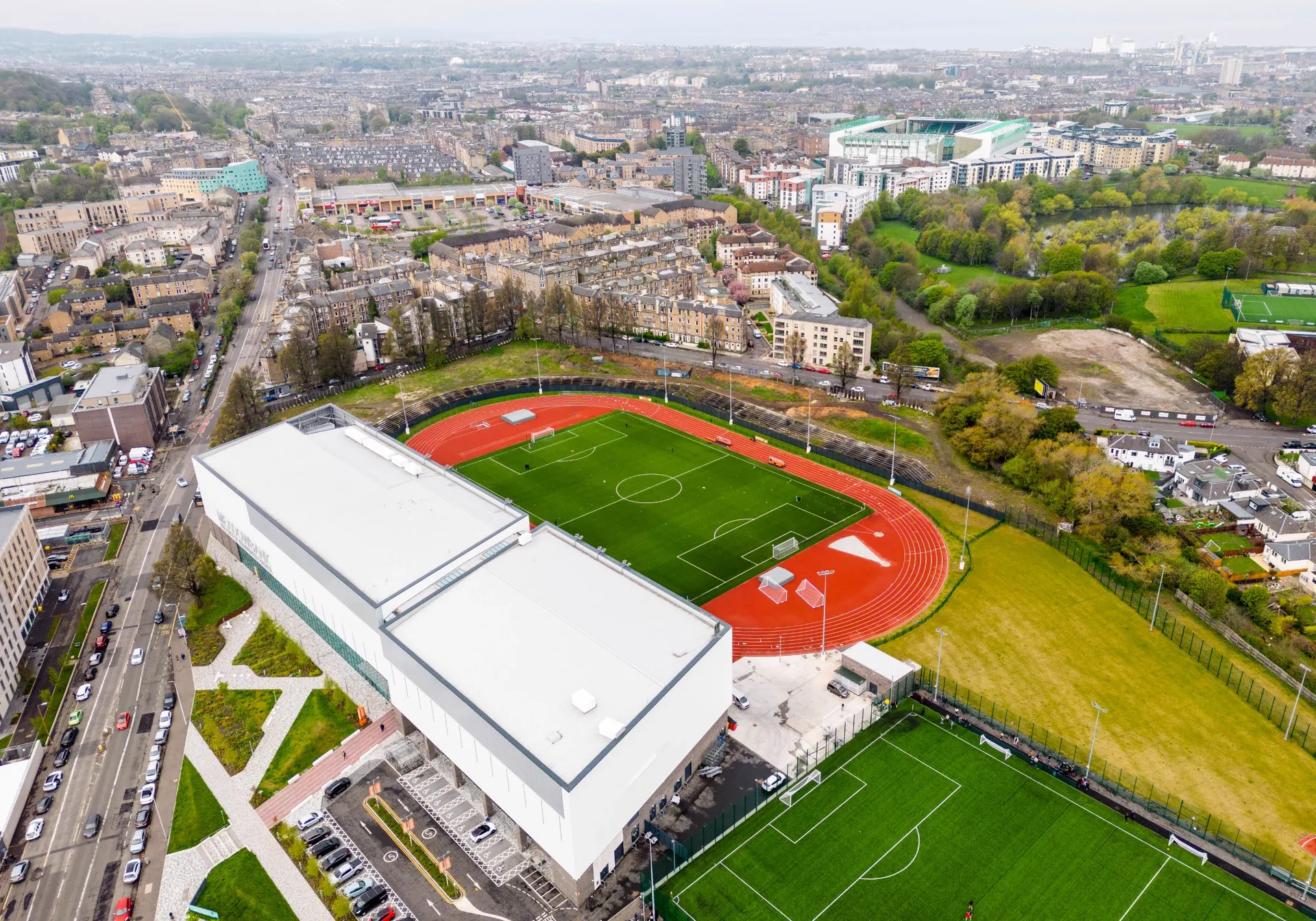 Meadowbank Stadium, home of Edinburgh City
