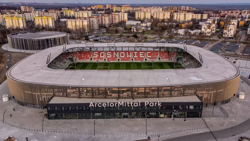 ArcelorMittal Park, home of Zaglebie Sosnowiec